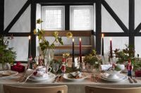 Billede af Kay Bojesen Jule Ole træfigur H: 17,5cm - Rød/Blå/Hvid