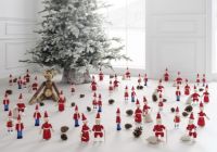 Billede af Kay Bojesen Jule Ole træfigur H: 17,5cm - Rød/Blå/Hvid