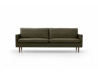 Billede af Mogens Hansen MH2615 3 pers. sofa L: 210 cm - Frej 14 Læder/Valnød