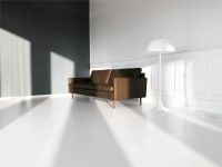 Billede af Mogens Hansen MH2615 3 pers. sofa L: 210 cm - Frej 14 Læder/Valnød