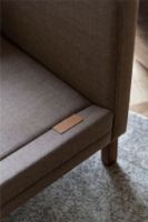 Billede af Mogens Hansen MH2614 3 pers. sofa L: 210 cm - Frej 16 Læder/Valnød