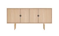 Billede af Andersen Furniture Unique Skænk L: 163 - Natur Eg/Natur Fronter