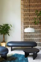 Billede af Please Wait To Be Seated Podgy Pendant Ø: 42 cm - Ash Grey/Tumeric Yellow