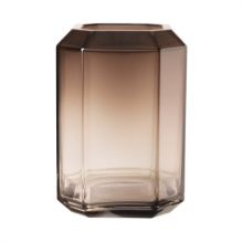 Billede af Louise Roe Jewel Vase Glass H: 26 cm - Smoke