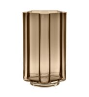 Billede af Louise Roe Funki Vase Rounded H: 34 cm - Smoke