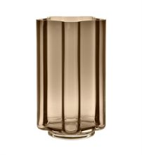 Billede af Louise Roe Funki Vase Rounded H: 34 cm - Smoke
