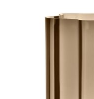 Billede af Louise Roe Funki Vase Rounded H: 34 cm - Smoke