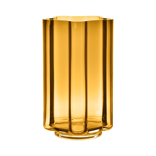 Billede af Louise Roe Funki Vase Rounded H: 34 cm - Amber