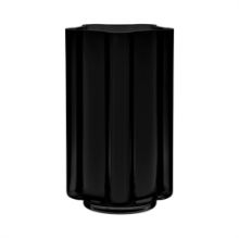 Billede af Louise Roe Funki Vase Rounded H: 34 cm - Black