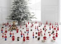 Billede af Kay Bojesen Jule Lise H: 17,5 cm - Rød/Hvid/Blå