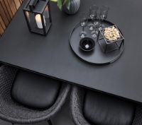 Billede af Cane-line Indoor Hynde til Peacock Stol 40x43 cm - Black Leather