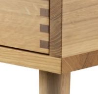 Billede af FDB Møbler Bænk F24 S  L: 90 cm - Massiv Eg/Lakeret
