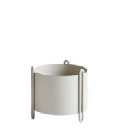 Billede af Woud Pidestall Planter Small - Grey 