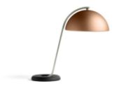 Billede af HAY Cloche Table Lamp H: 43 cm - Mocca/Black