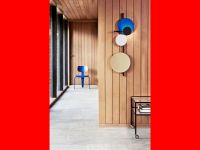 Billede af Please Wait to be Seated Planet Lamp L: 98 cm - Electric Blue