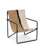 Billede af Ferm Living Desert Chair Kids H: 55,5 cm - Black/Soil OUTLET