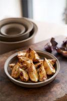 Billede af FDB Møbler V27 Grethe Meyer Ildpot XL keramik fad dyb Ø: 33 cm - Brun