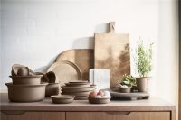 Billede af FDB Møbler V35 Grethe Meyer Ildpot 2 stk. keramik Espressokopper H: 6,5 cm - Brun