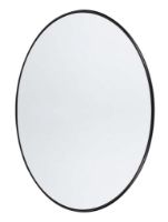 Billede af Muubs Vægspejl Rundt Copenhagen L Ø: 110cm - Sort