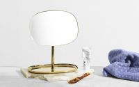 Billede af Normann Copenhagen Flip Mirror H: 34,5 cm - Brass