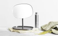 Billede af Normann Copenhagen Flip Mirror H: 34,5 cm - Matte Steel 