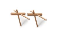 Billede af Normann Copenhagen Sticks Knage H: 14,5 cm - Natur