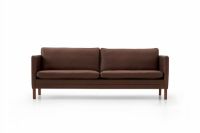 Billede af Mogens Hansen MH2614 2 pers. sofa L: 146 cm - Frej 16 Læder/Valnød