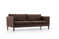 Billede af Mogens Hansen MH2614 2 pers. sofa L: 146 cm - Frej 16 Læder/Valnød