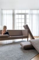 Billede af Mogens Hansen MH2614 2 pers. sofa L: 146 cm - Frej 16 Læder/Valnød