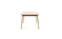 Billede af Normann Copenhagen Slice bord 90x200 cm - Eg/Linoleum