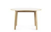 Billede af Normann Copenhagen Slice Bord Ø: 120 cm - Eg/Linoleum