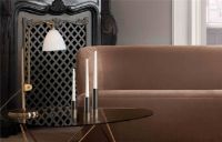 Billede af GUBI Space Candlestick Lysestage H: 12 cm - Antik Brass