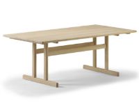 Billede af Snedkergaarden Shakerbord nr 20 200x100 cm inkl. Magasin - Sæbebehandlet Eg