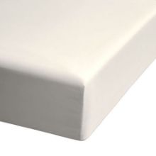 Billede af Juna Percale Boxlagen 90x210 cm - Hvid