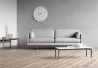 Billede af Erik Jørgensen EJ220 2062 2 Pers. Sofa 100 L: 212 cm - Osumi 11/Krom