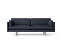 Billede af Erik Jørgensen EJ220 2062 2 Pers. Sofa 100 L: 212 cm - Foss 772/Krom