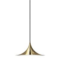 Billede af GUBI Semi Pendant Ø: 47 cm - Polished Brass