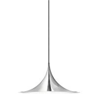 Billede af GUBI Semi Pendant Ø: 60 cm - Chrome