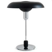 Billede af Piet Hein RA 400 Bordlampe H: 53cm - Sort/Krom