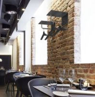 Billede af FROST UNU Hattehylde 200 L: 20cm - Sort/Guld 