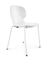 Billede af Eva Solo Combo spisebordsstol SH: 45 cm - Hvid