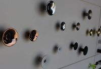 Billede af FROST LIVING LULU Knage Ø: 6cm - Poleret/Mat Sort