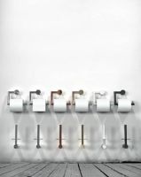 Billede af FROST NOVA2 Toiletrulleholder 1 11,5x14,5cm - Børstet Kobber