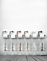 Billede af FROST NOVA2 Toiletrulleholder 2 H: 16,75cm - Poleret Kobber