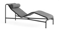 Billede af HAY Palissade Chaise Lounge Quilted Cushion 49,5x195 cm - Antracit