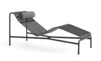 Billede af HAY Palissade Chaise Longue Headrest Cushion 49,5x195 cm - Anthracite