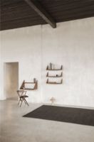 Billede af Sibast Furniture No 8 Dining SH: 45 cm - Smoked Oak/Black Leather