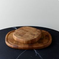 Billede af Piet Hein Superellipse Skærebræt 35x28cm - Teak