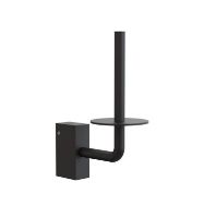 Billede af FROST QUADRA Toiletrulleholder 4 H: 17,5cm - Mat Sort