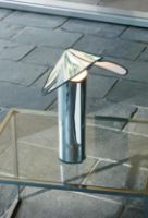 Billede af FLOS Chiara T Bordlampe H: 41 cm - Aluminium/Antracite Edge